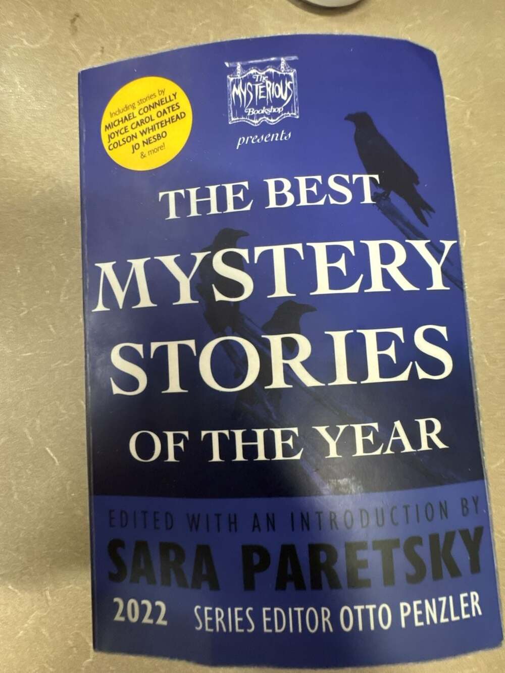 The Mysterious Bookshop Presents BEST MYSTERY STORIES 2022 edit Sarah Paretsky 9